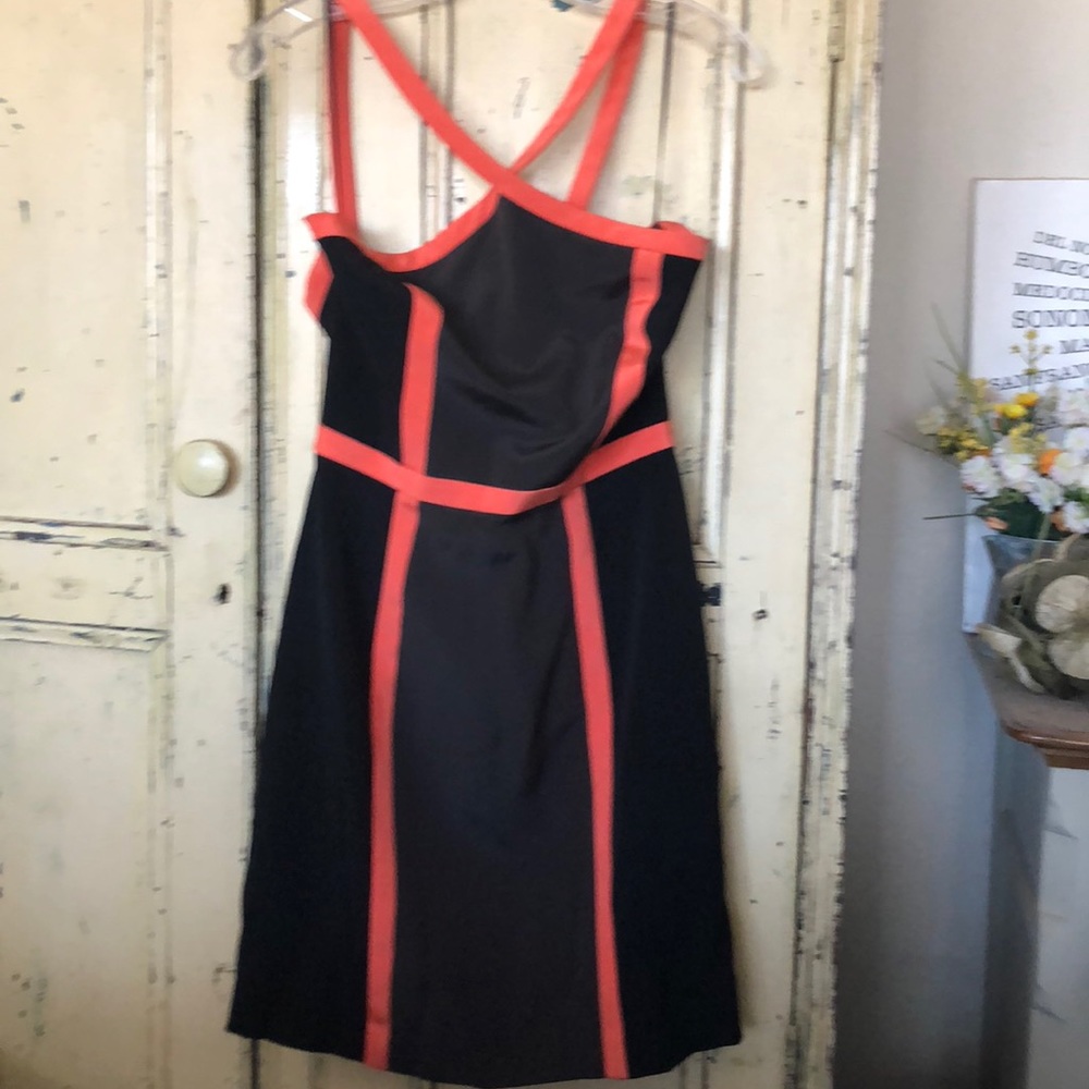 NWT JayGodfrey Sz 10 Silk Tritone Party Dress